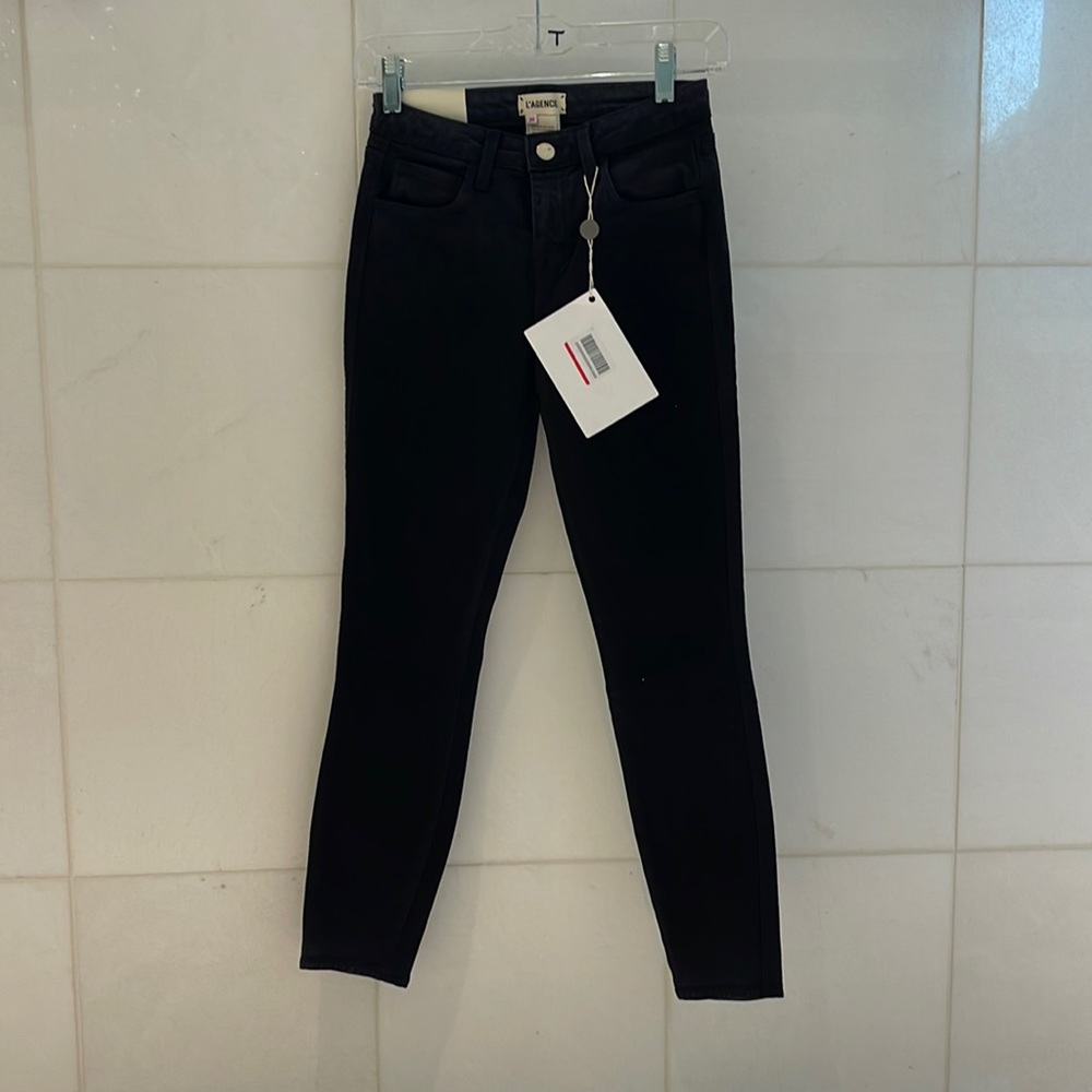 L’Agence New Margot high rise skinny jeans.